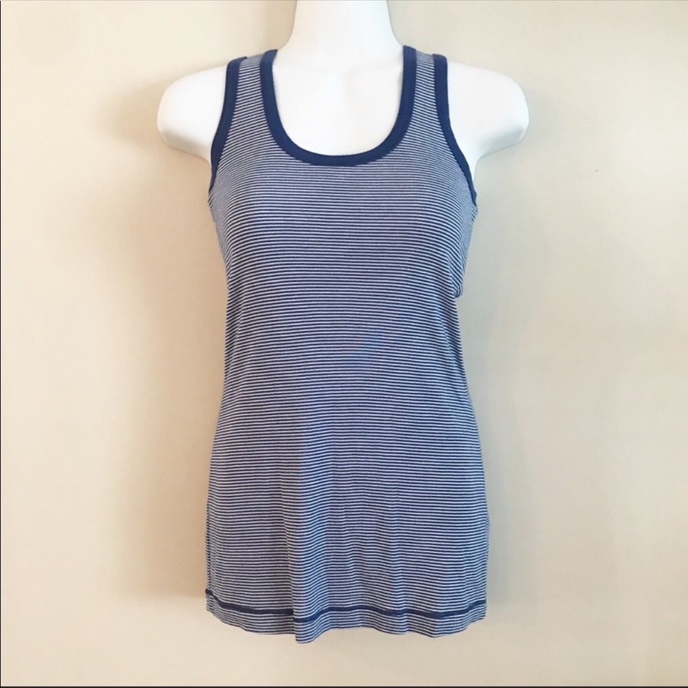 Splendid striped racerbacktank top